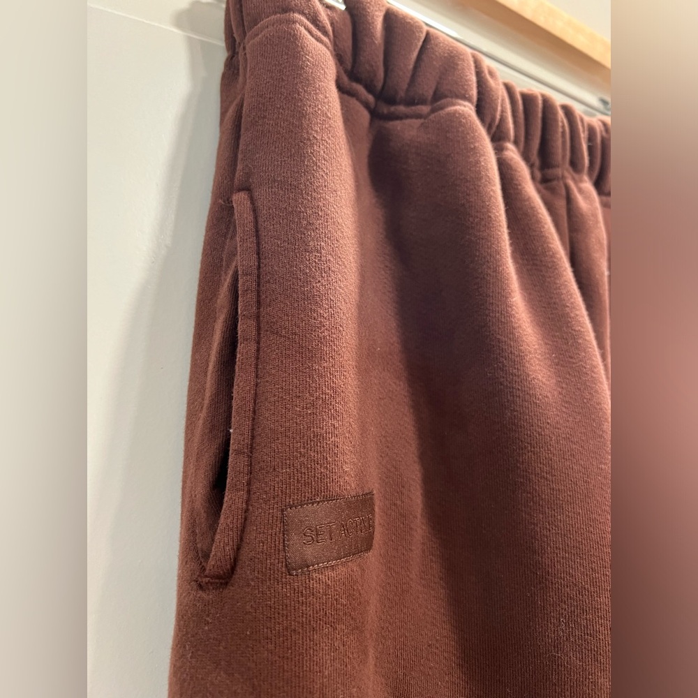 SET ACTIVE Sweatpants - Coco Brown - Picture 5 of 8